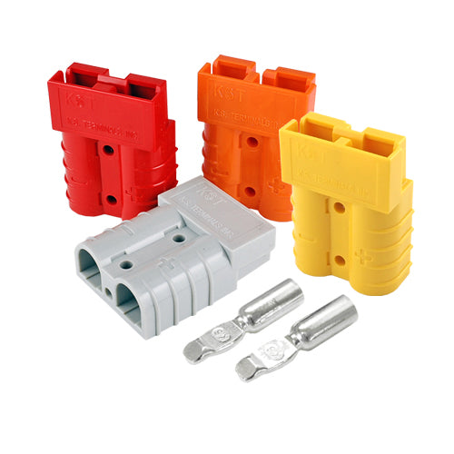 Battery connector dual type 50A 6AWG BMC2S-14 2 sets included