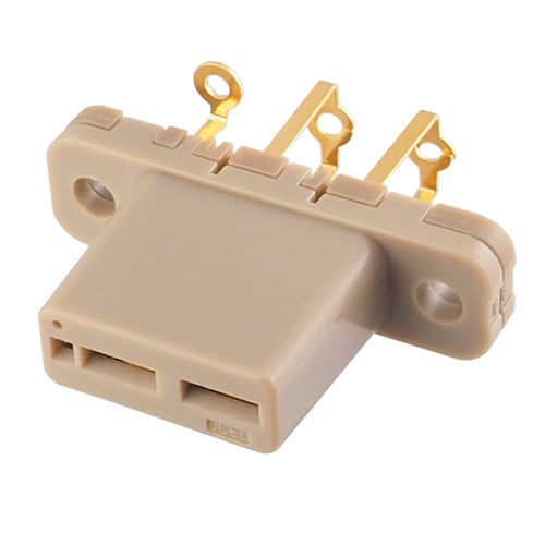 Power device socket, 3 terminal, PCB mounting type, low inductance, for busbar connection, TT3P-L214-BB-BK-P, 1 piece