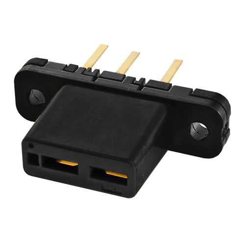 パワーデバイス用ソケット 3端子用 基板取付タイプ 低インダクタンス TT3P-L214-ST-BK 1個入