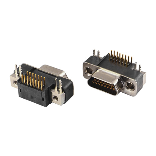 Micro D-sub Connector Right Angle MDSE-15R-RA 1pc
