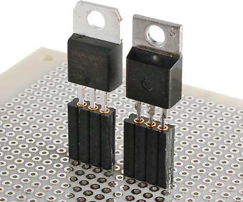 Pin socket(Sockets for devices) (16 pins x 1 row) PDSA-1081-S16-GG, 10 pieces