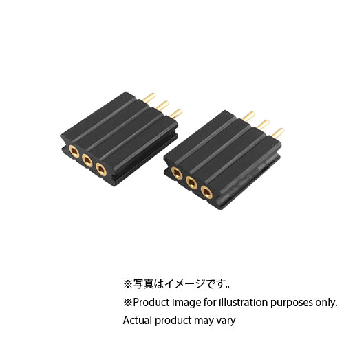 Pin socket(Sockets for devices) (3 pins x 1 row) PDSA-876-S03-GG, 10 pieces
