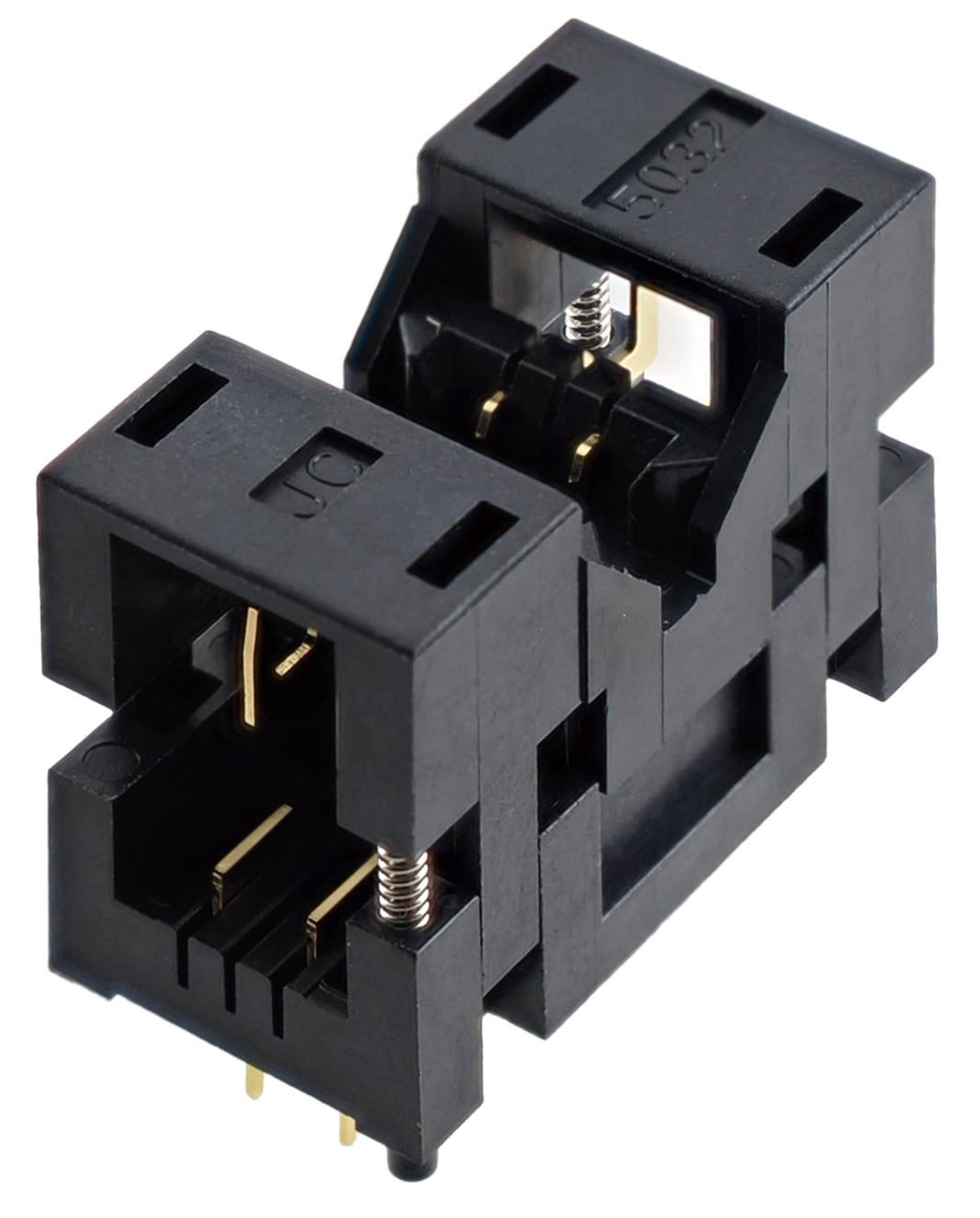 Crystal device socket GUT10-4-5032T12-P254, pack of 10