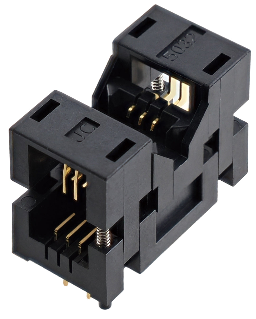 Crystal device socket GUT10-6-5032T12-P127, pack of 10