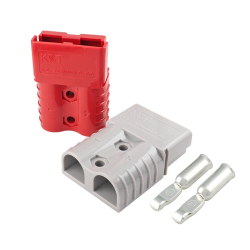 Battery connector dual type 100A 4AWG BMC2MS-22 2 sets included