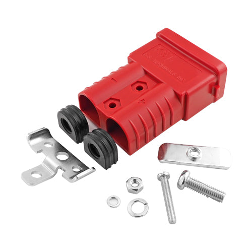 バッテリーコネクタ 防水タイプ BMCWPF2MS-RED-14-SET 1セット入