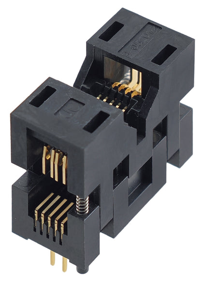 Crystal device socket GUT8-3225-P07-10, pack of 10