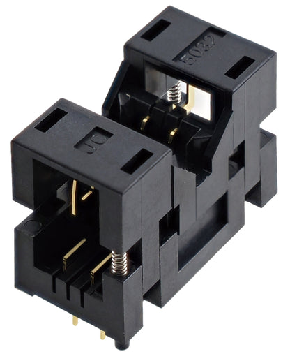 Crystal device socket GUT10-4-5032T12-P254, pack of 10